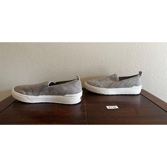 Dr. Scholl's Nova Sneakers 10M Women's Shoes Slip On Gray Perforated Fabric - Picture 3 of 9